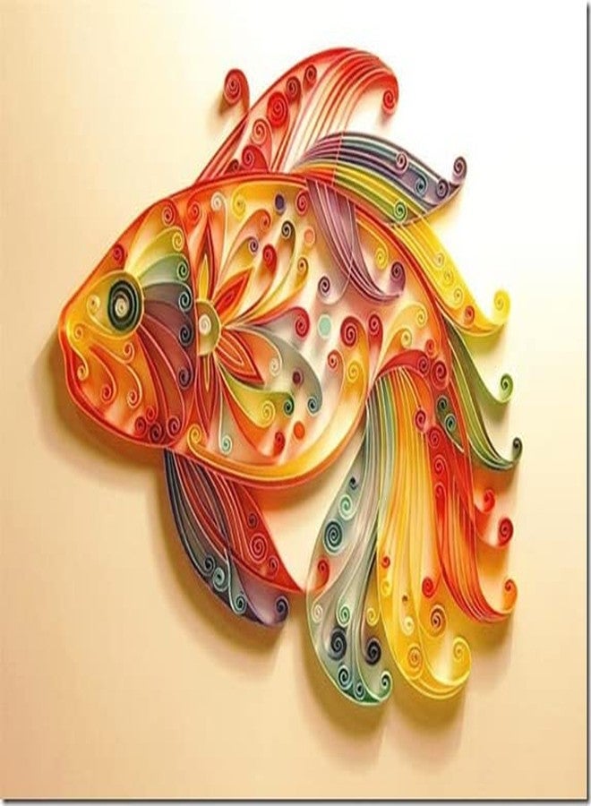 KRAFTMASTERS�Begiinners Quilling Paper Set with Strips All Necessary Tools for,Quiller, Kids and Adults - Image 3